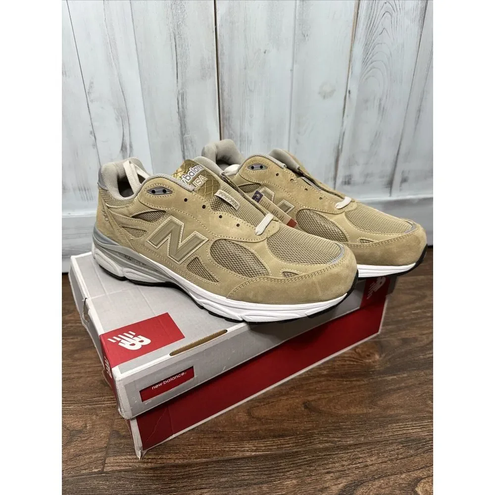 New‎ Balance 990v3 USA Made Exclusive Beige Tan M990BG3 Sz 13 EEEE 4E 990 Shoes